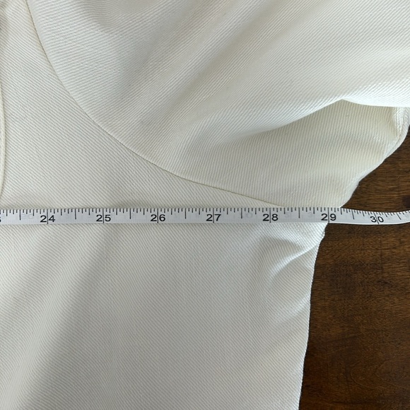 J. Jill White Denim Jean Jacket Women's XXL Spring Outdoor Button Plus Curve Hot - Picture 6 of 8